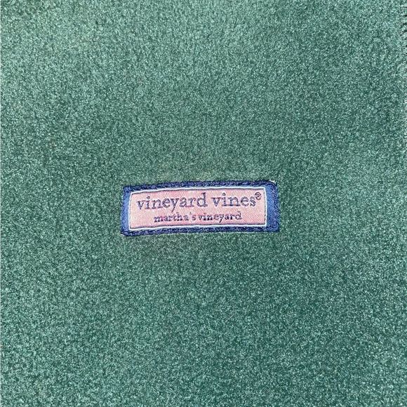 Vineyard Vines Green Fleece Full Zip Coat Jacket Size Large - Picture 4 of 9